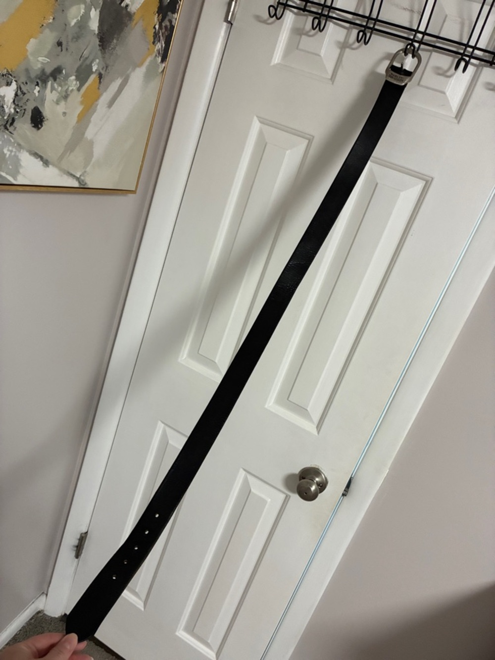 Harley-Davidson Black Leather Belt - Picture 3 of 3